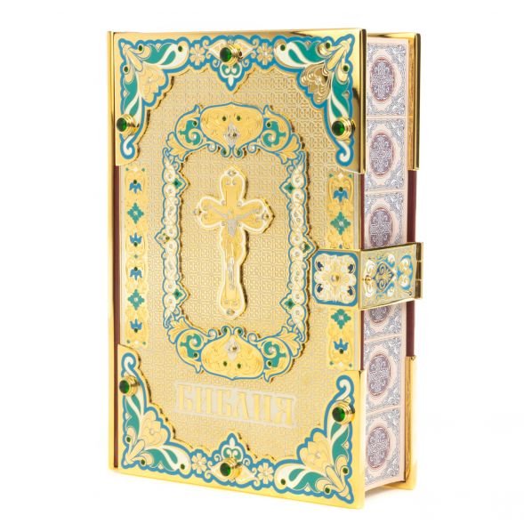 Подарочная &amp;quot;Библия&amp;quot; позолоченная Златоуст 128320