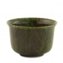 Пиала соусник из нефрита 350 мл 11х11х7 см