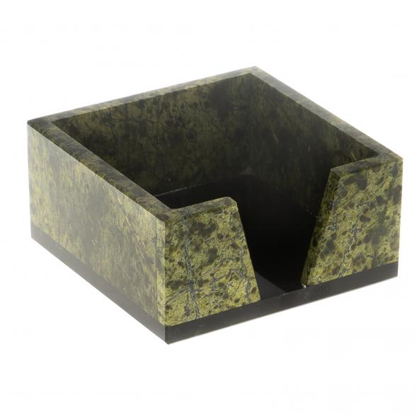 Письменный набор &amp;quot;Орел&amp;quot; из змеевика с бюваром и лотком для бумаг А4 124569