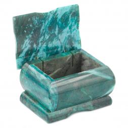 Шкатулка с расписной крышкой Осень 8х6х5,5 см