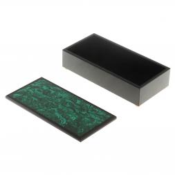 Шкатулка &amp;quot;Купюрница&amp;quot; камень малахит