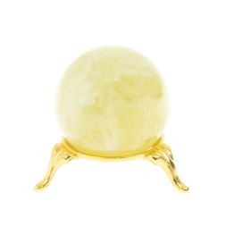 Шар из камня лимонный цитрин 4,6 см