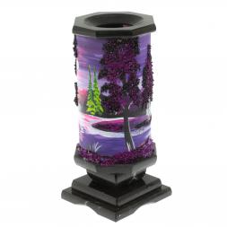 Ваза &amp;quot;Рассвет&amp;quot; из черного змеевика 8х8х17,5 см