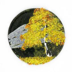 Магнит с рисунком &amp;quot;Круг&amp;quot; малый