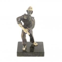 Статуэтка из бронзы &amp;quot;Пожарный&amp;quot;