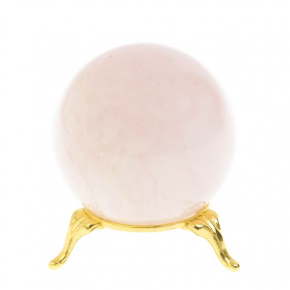 Шар из розового кварца 5,9 см 128550