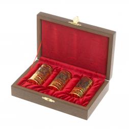 Набор из трех стопок &amp;quot;Горный орел&amp;quot; Златоуст