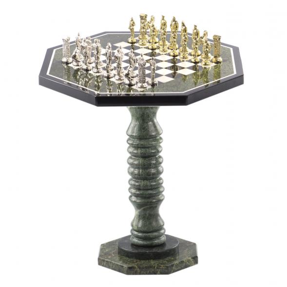 Шахматы &amp;quot;Великая Отечественная война&amp;quot; из змеевика 121427