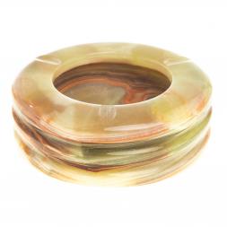 Пепельница из оникса 10х10х3,5 см (4)