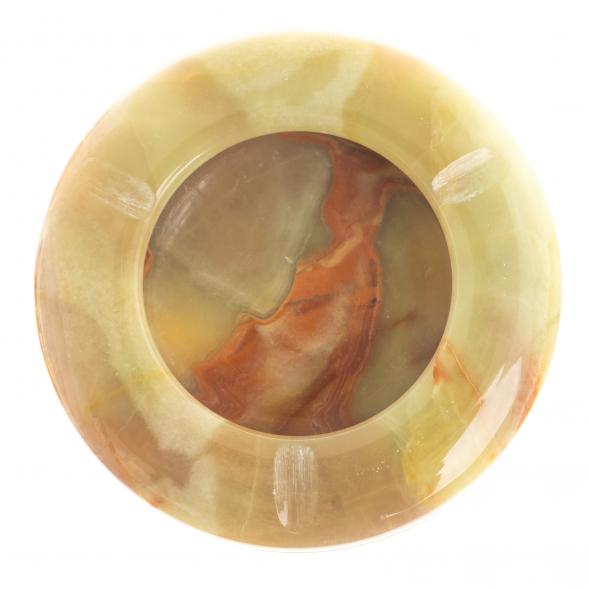 Пепельница из оникса 10х10х3,5 см (4) 123921