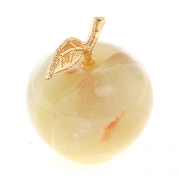 Сувенир &amp;quot;Яблоко&amp;quot; из зеленого оникса 4х4,5 см (1,5) 124644