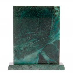 Икона настольная &amp;quot;Св.Николай Чудотворец&amp;quot; из змеевика 15х5х15 см