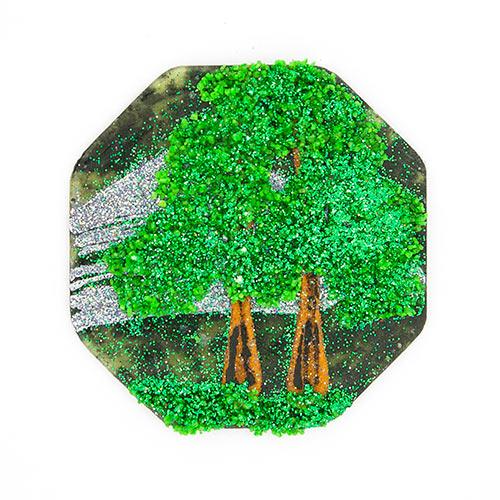 Магнит с рисунком &amp;quot;Восьмигранник&amp;quot; малый 113957