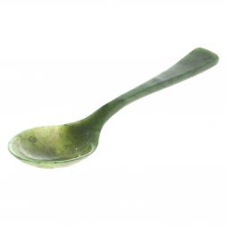 Ложка чайная камень нефрит