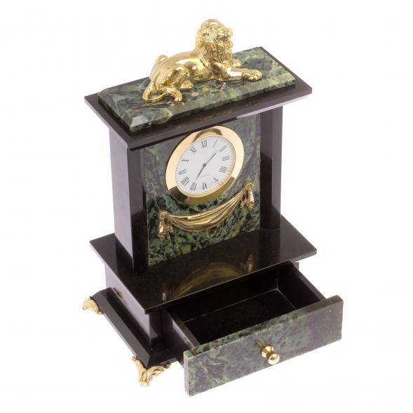 Часы из нефрита &amp;quot;Лев&amp;quot; 125469