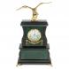 Декоративные часы из малахита &amp;quot;Орел на камне&amp;quot; бронза 116624