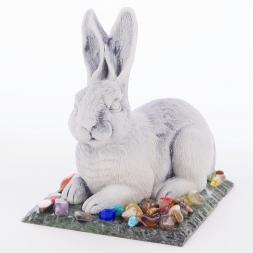Сувенир "Заяц большой" из мрамолита