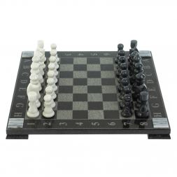 Шахматы &amp;quot;Турнирные&amp;quot; доска 36х36 см мрамор
