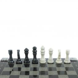 Шахматы &amp;quot;Турнирные&amp;quot; доска 36х36 см мрамор
