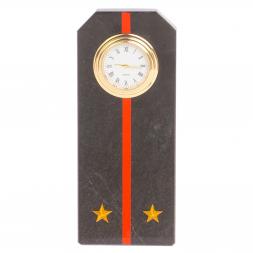 Часы &amp;quot;Погон лейтенант МП ВМФ&amp;quot; из змеевика