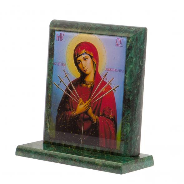 Икона настольная &amp;quot;Семистрельная&amp;quot; 11,5х4,5х12 см 125239