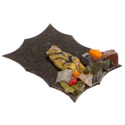 Магнит сувенирный &amp;quot;Медведь стоит&amp;quot; змеевик