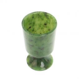 Рюмка на ножке нефрит 45 мл 8х8х4 см