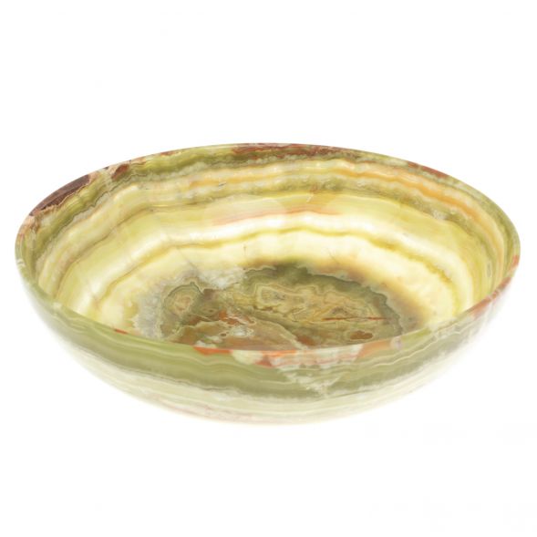 Ваза для фруктов из оникса 25х25х8 см (10) 128997