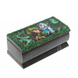 Шкатулка &amp;quot;Хозяйка медной горы&amp;quot; змеевик 14х7х5 см