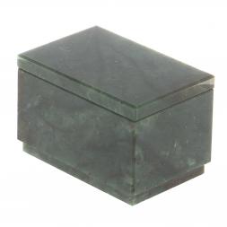 Шкатулка из нефрита 7,8х5х5 см