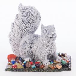 Сувенир "Белка №2" из мрамолита