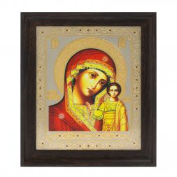 Икона &amp;quot;Казанская Божья Матерь&amp;quot; 24,5х28,5 см Златоуст