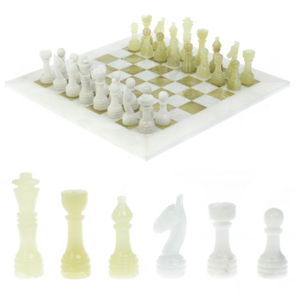 Шахматы &amp;quot;Игрок&amp;quot; доска 38х38 см оникс мрамор 128998