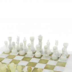 Шахматы "Игрок" доска 38х38 см оникс мрамор