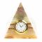 Декоративные часы из оникса «Пирамида» 10×10×11 см (4)