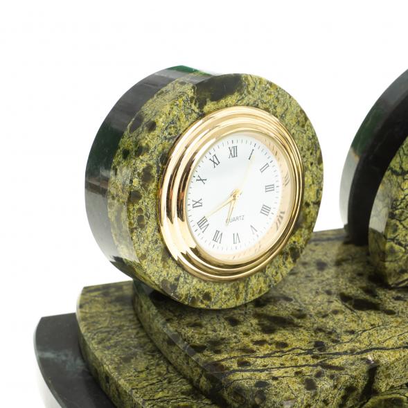 Настольный мини-набор &amp;quot;Глобус&amp;quot; камень змеевик 113254