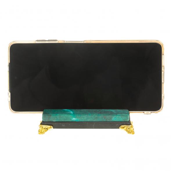 Подставка под смартфон камень змеевик 124003