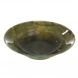 Тарелка из нефрита 18 см