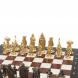 Шахматы &amp;quot;Средневековье&amp;quot; из мрамора и лемезита фигуры бронза 40х40 см 126909