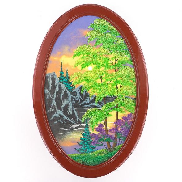 Панно овальное &amp;quot;Лето&amp;quot; 60х40 см 119654