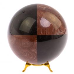 Шар из лемезита и долерита 12 см