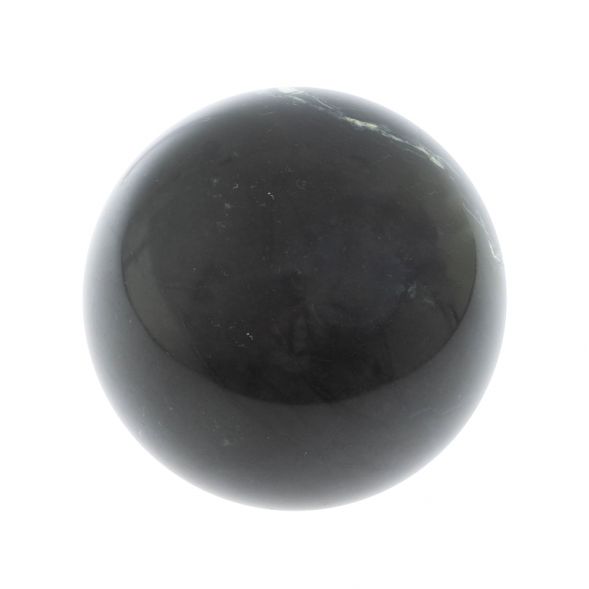 Шар из черного змеевика 9,5 см 127858