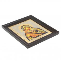 Икона &amp;quot;Владимирская Божья Матерь&amp;quot; 24,5х28,5 см Златоуст