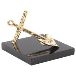 Статуэтка из бронзы и долерита &amp;quot;Якорь&amp;quot;