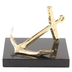 Статуэтка из бронзы и долерита &amp;quot;Якорь&amp;quot;