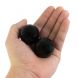 Шары для массажа 3,7 см из черного обсидиана 128330