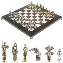 Шахматы &amp;quot;Дон Кихот&amp;quot; доска 36х36 см камень мрамор лемезит