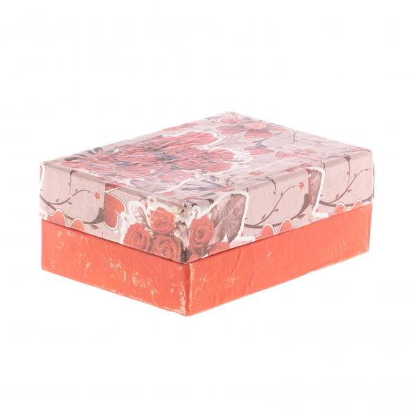 Шкатулка прямоугольная из оникса зелено-коричневая 12,5х9х5 см (3,5х5) 124342