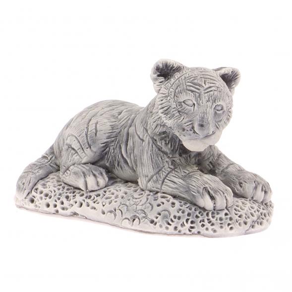 Фигурка &amp;quot;Тигренок на камне&amp;quot; из мраморной крошки 125159