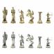 Шахматы настольные &amp;quot;Римские лучники&amp;quot; 28х28 см из камня лемезит 120745